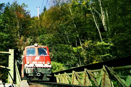 Mariazeller Bahn, Steiermark - Bahntrasse