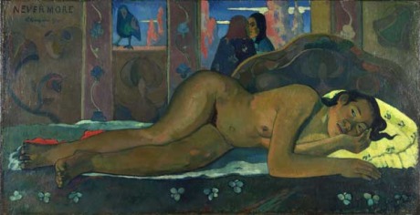 Modern Tate Gallery, London - Ausstellung Gauguin: Nevermore o Tahiti, 1897