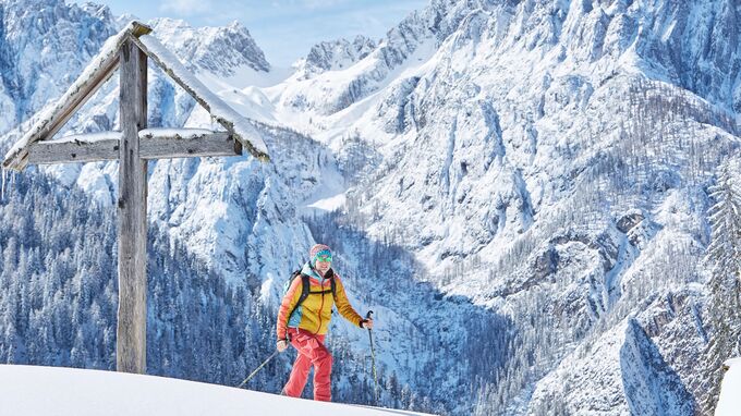Lienzer Dolomiten, Osttirol - Skitourengeher