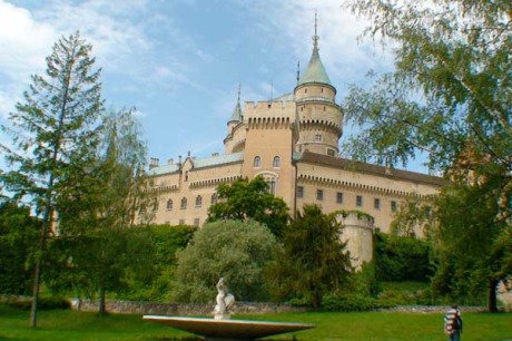 Schloss Bojnice, Slowakei - Bunnen