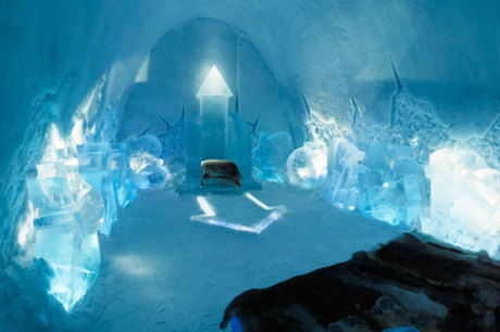 Foto © Christopher Hauser / Icehotel in Schweden - Icebreakers by Lars und Li-Andre Eriksen