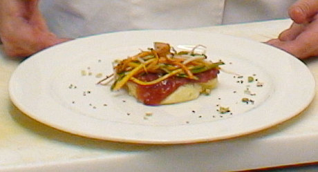 Restaurant Mezzo, Wien - Thunfisch-Sashimi