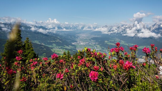 Silberregion Karwendel, Tirol - Wunderschöner Bergblick
