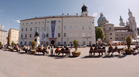 Mag. Johann Varga / Panorama mit Salzburg Museum / Zum Vergrößern auf das Bild klicken