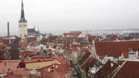 © Edith Köchl, Wien / Tallinn, Estland - Aussicht vom Domberg / Zum Vergrößern auf das Bild klicken
