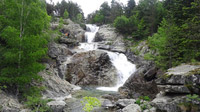 © Edith Spitzer, Wien / Vall de Boi, Spanien - Nationalpark_Wasserfall / Zum Vergrößern auf das Bild klicken