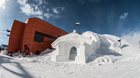 © Gasteinertal Tourismus / Art on Snow - Schneekapelle Stubnerkogel / Zum Vergrößern auf das Bild klicken