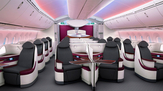 © Qatar Airways / Qatar Airways B787 Dreamliner- Business Class / Zum Vergrößern auf das Bild klicken