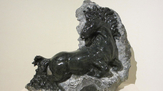 © 55PLUS Medien GmbH, Wien / Berndorf - Serpentineskulptur im Felsenmuseum / Zum Vergrößern auf das Bild klicken