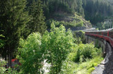 Foto © 55PLUS Medien GmbH, Wien / Bernina Express, Schweiz - Viadukt / Zum Vergrößern auf das Bild klicken