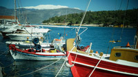 © Dr. Charles E. Ritterband / Griechenland - Hafen von Galaxidi / Zum Vergrößern auf das Bild klicken