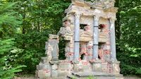 Bayreuth, Oberfranken - Schloss Eremitage_Ruine