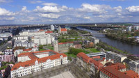 © Edith Spitzer, Wien / Magdeburg, Deutschland - Blick von Kathedrale auf Stadt