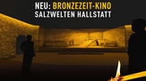 © Salzwelten / Foto: Scenomedia / Bronzezeit-Kino in den Salzwelten, Österreich / Zum Vergrößern auf das Bild klicken