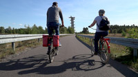 Rad fahren am Ostsee in Cottbus