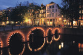 Amsterdam, Niederlande - X-mas Canal Parade: Herengracht / Zum Vergrößern auf das Bild klicken