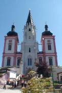 Basilika Mariazell, Steiermark - Vorderansicht / Zum Vergrößern auf das Bild klicken