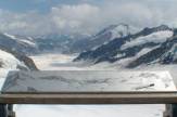 Jungfraujoch, Schweiz - Bergpanorama / Zum Vergrößern auf das Bild klicken