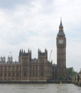Big Ben in London, GB / Zum Vergrößern auf das Bild klicken