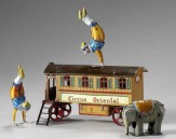Spielzeug Museum, Salzburg - Ausstellung Der Zirkus kommt: Blechzirkus / Zum Vergrößern auf das Bild klicken