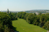 Margareteninsel, Budapest - Blick von Danubius Health Spa Resort Margitsziget