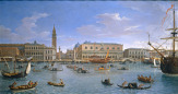 National Gallery, London - Ausstellung Canaletto und seine Rivalen: Gaspar van Wittel / Zum Vergrößern auf das Bild klicken