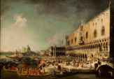 National Gallery, London - Ausstellung Canaletto und seine Rivalen / Zum Vergrößern auf das Bild klicken