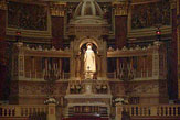 Budapest - Basilika St. Stephan, Hauptaltar / Zum Vergrößern auf das Bild klicken