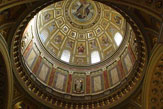 Budapest - Basilika St. Stephan, Kuppel / Zum Vergrößern auf das Bild klicken