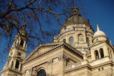 Budapest - Basilika St. Stephan, Seitenansicht / Zum Vergrößern auf das Bild klicken