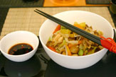 China-Food mit Tofu / Zum Vergrößern auf das Bild klicken