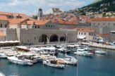 Dubrovnik, Kroatien - Hafen / Zum Vergrößern auf das Bild klicken