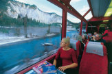 Glacier Express-Panoramawagen, Schweiz / Zum Vergrößern auf das Bild klicken