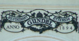 Restaurant Gundel, Budapest - Logo / Zum Vergrößern auf das Bild klicken