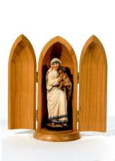 Volkskundemuseum, Wien - Ausstellung Heilige in Europa: Selige Mutter Teresa / Zum Vergrößern auf das Bild klicken