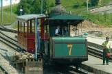 Rigi, Schweiz - Historische Bahn / Zum Vergrößern auf das Bild klicken