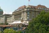 Bern, Schweiz - Hotel Bellevue Palace / Zum Vergrößern auf das Bild klicken