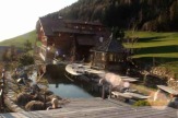 Hotel Lüsnerhof, Südtirol - Blick vom Badehaus / Zum Vergrößern auf das Bild klicken