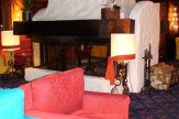 Hotel Alpenhof, Zermatt - Kamin / Zum Vergrößern auf das Bild klicken