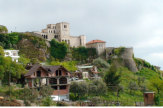 Kruja, Albanien - Festung Skanderbeg / Zum Vergrößern auf das Bild klicken