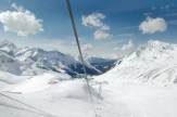 Kühtal, Tirol - Skipiste / Zum Vergrößern auf das Bild klicken