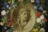 Schlossmuseum Linz, OÖ - Ausstellung Von Alt bis Schiele: Lauer, Christusrelief_detail