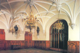 Schloss Lednice, CZ - Rittersaal / Zum Vergrößern auf das Bild klicken
