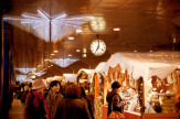 Luzerner Christkindlimarkt, Bahnhof / Zum Vergrößern auf das Bild klicken