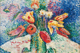 Albertina, Wien - Ausstellung Matisse_Tulpen_detail