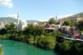 Mostar, Bosnien-Herzegowina - Muslimischer Teil / Zum Vergrößern auf das Bild klicken