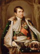 Wagenburg Wien - Ausstellung Napoleons Hochzeit: Portrait Napoleon / Zum Vergrößern auf das Bild klicken