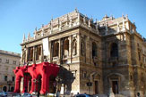 Budapest - Oper / Zum Vergrößern auf das Bild klicken