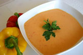 55PLUS: Paprikaschaum-Suppe