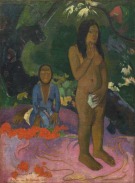 Modern Tate Gallery, London - Ausstellung Gauguin: Parau na te Varua ino, 1892 / Zum Vergrößern auf das Bild klicken